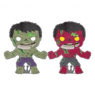 Marvel Zombie - Pin pin's POP! émaillé Hulk (Glow-in-the-Dark) 10 cm