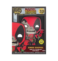 Marvel Zombie - Pin pin's POP! émaillé Deadpool (Glow-in-the-Dark) 10 cm
