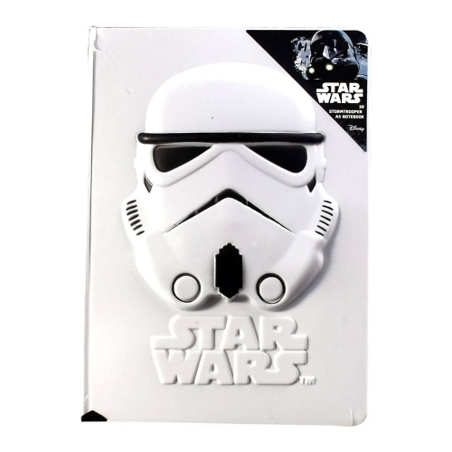 Star Wars Rogue One - Cahier A5 3D Stormtrooper