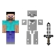 Minecraft - Figurine Diamond Steve 14 cm