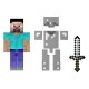 Minecraft - Figurine Diamond Steve 14 cm