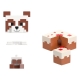 Minecraft - Playset Mob Head Minis La maison du Panda