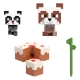 Minecraft - Playset Mob Head Minis La maison du Panda