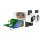 Minecraft - Playset Mob Head Minis La maison du Panda