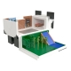 Minecraft - Playset Mob Head Minis La maison du Panda
