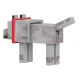 Minecraft - Figurine Diamond Wolf 14 cm