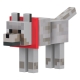Minecraft - Figurine Diamond Wolf 14 cm