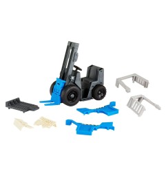 WWE - Wrekkin' véhicule Porté Chariot Élévateur avec figurine Brock Lesnar 15 cm