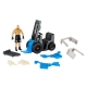 WWE Wrekkin' - Véhicule Chariot Élévateur avec figurine Brock Lesnar 15 cm