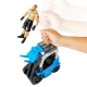 WWE Wrekkin' - Véhicule Chariot Élévateur avec figurine Brock Lesnar 15 cm