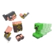 Minecraft Legends - Pack 2 figurines Creeper vs Piglin Bruiser 8 cm