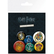 Harry Potter - Pack 6 badges Crests