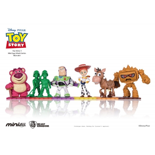 Toy Story - Pack 6 figurines Mini Egg Attack Buzz Lightyear 9 cm