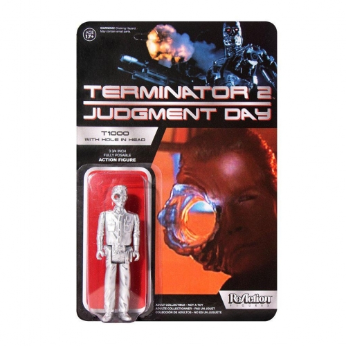 Terminator 2 - Figurine ReAction T1000 Officier Super7 Exclusive 10 cm