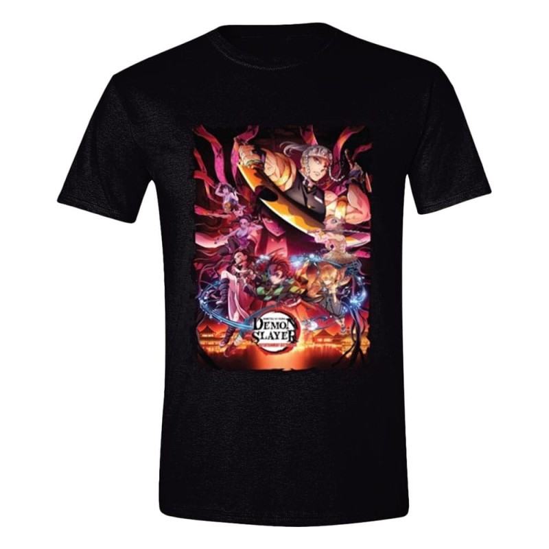 Kimetsu no Yaiba - Demon Slayer T-Shirt Swinging Weapons 