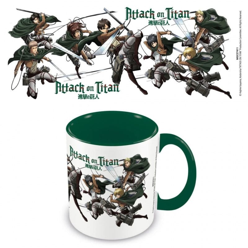 L'Attaque des Titans - Attack on Titan mug Characters Season 3