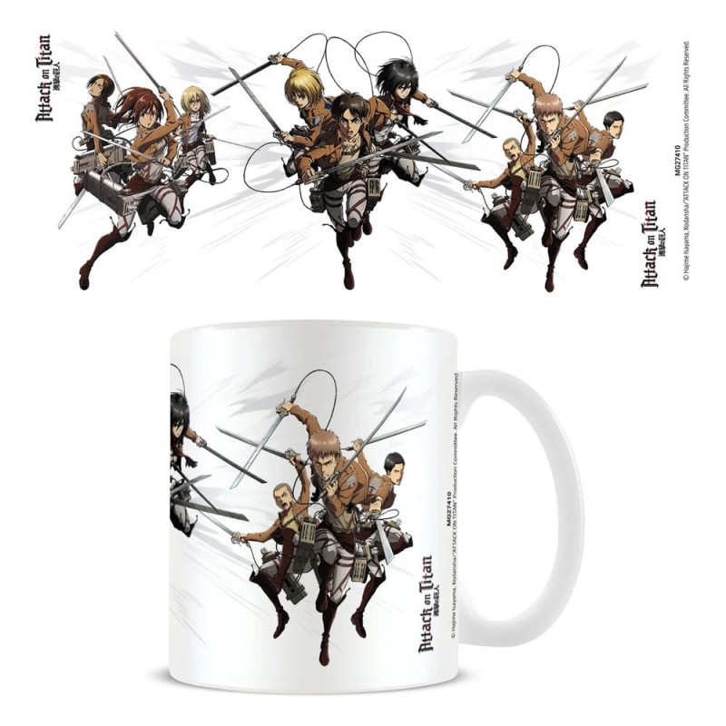L'Attaque des Titans - Attack on Titan mug Character
