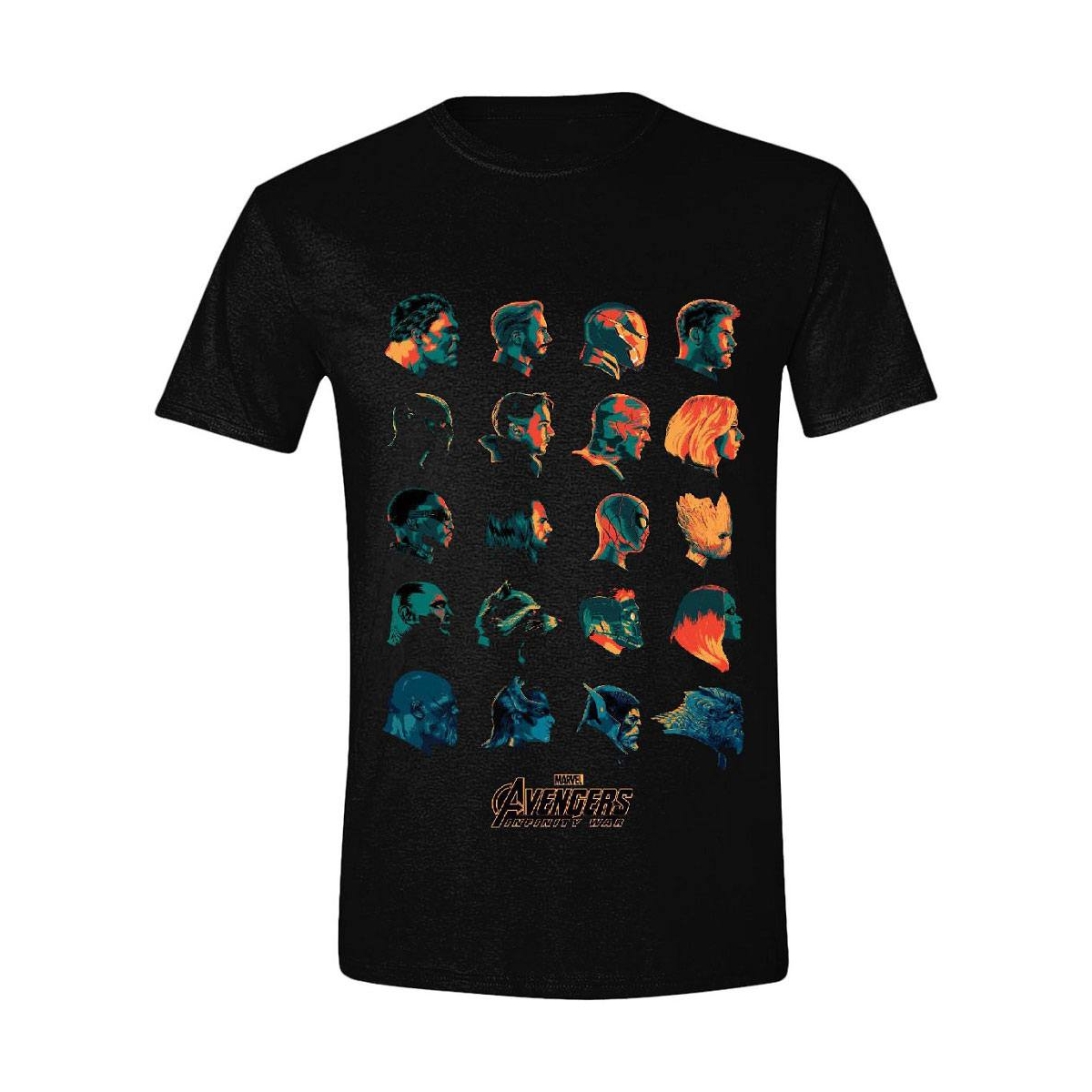 Avengers Infinity War T Shirt Character Profile Figurine Discount