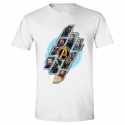 Avengers Infinity War - T-Shirt Diagonal Characters