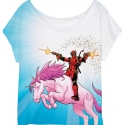 Deadpool - T-Shirt femme Deadpool Unicorn