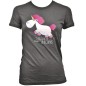Moi, moche et mechant - Moi, moche et mÃÂ©chant T-Shirt femme I Believe in Fluffy Unicorns 