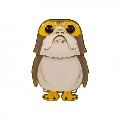 Star Wars - Pin pin's POP! émaillé Porg 10 cm