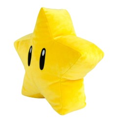 Super Mario - Peluche Mocchi-Mocchi Point Méga Super étoile 30 cm