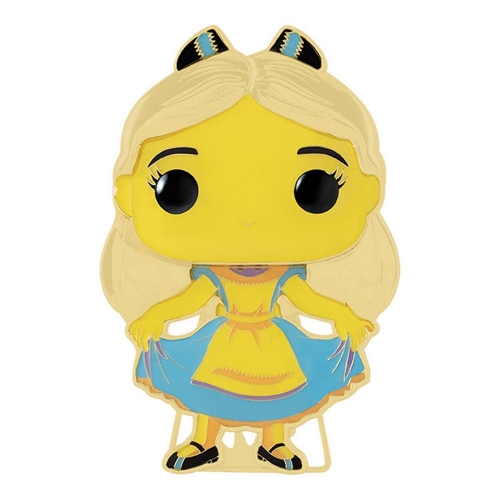 Alice au Pays des Merveilles - Pin pin's POP! émaillé Alice 10 cm