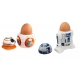 Star Wars - Pack 2 coquetiers ceramique R2-D2 & BB-8