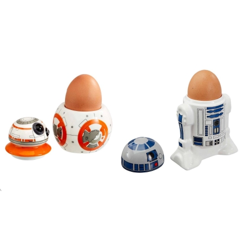 Star Wars - Pack 2 coquetiers ceramique R2-D2 & BB-8