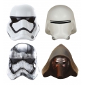 Star Wars - Pack 4 aimants Captain Phasma, Kylo Ren, Stormtrooper, Snowtrooper