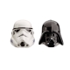 Star Wars - Salière et poivrière Darth Vader & Stormtrooper Helmet