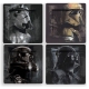 Star Wars - Pack 4 Assiettes Villains