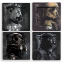 Star Wars - Pack 4 Assiettes Villains