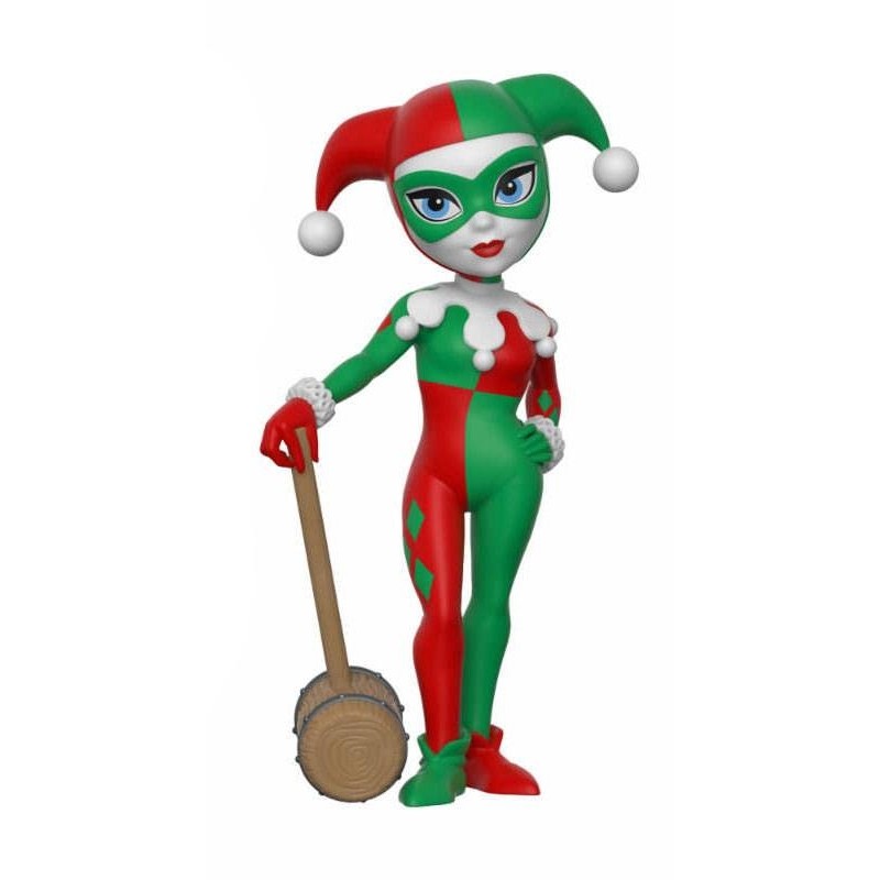 DC Comics - Rock Candy Vinyl Figurine Holiday Harley Quinn 13 cm