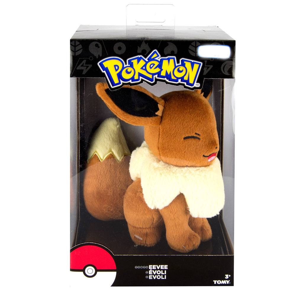 Pokemon - Peluche Evoli 20 cm - Figurine-Discount