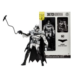 DC Comics - DC Multiverse figurine Sketch Edition Batman (Batman: White Knight) (Gold Label) 18 cm