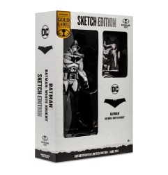 DC Comics - DC Multiverse figurine Sketch Edition Batman (Batman: White Knight) (Gold Label) 18 cm