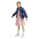 Stranger Things - Figurines et comic book Eleven and Mike Wheeler 8 cm