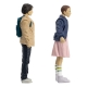 Stranger Things - Figurines et comic book Eleven and Mike Wheeler 8 cm