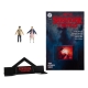 Stranger Things - Figurines et comic book Eleven and Mike Wheeler 8 cm