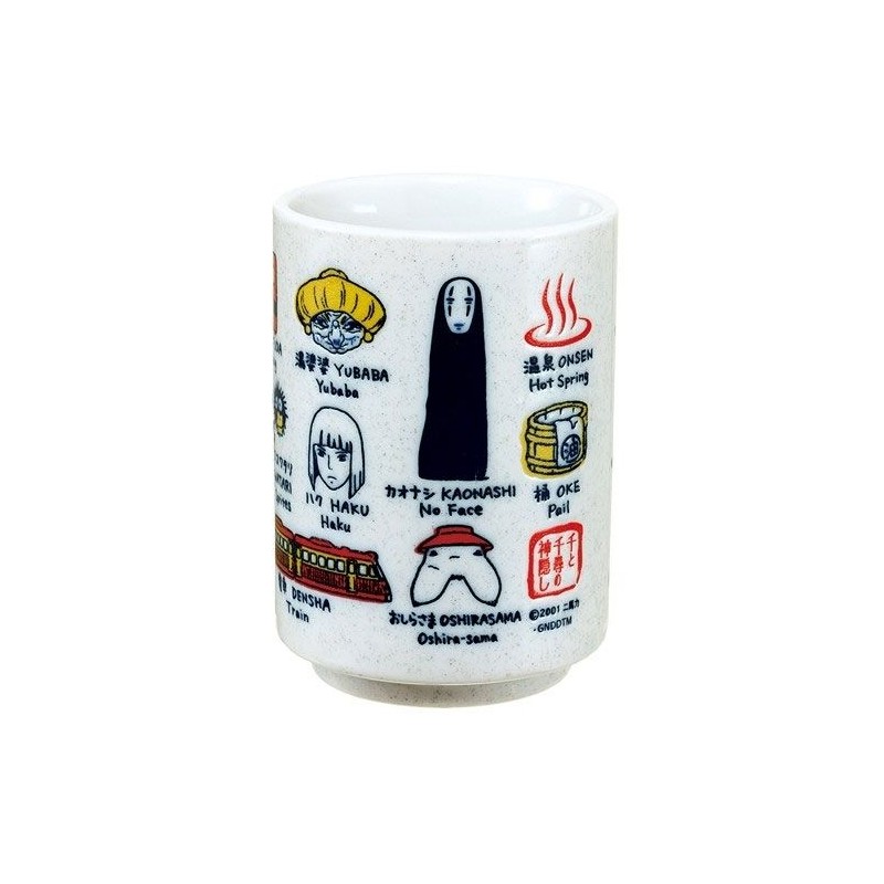 Studio Ghibli - Le Voyage de Chihiro tasse japonaise Characters Studio Ghibli - Le Voyage de Chihiro tasse japonaise Characters