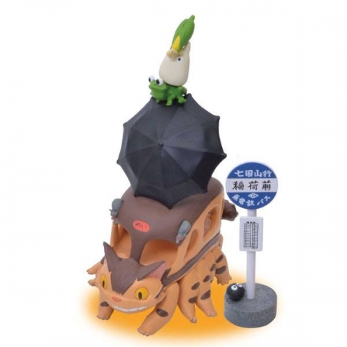 Mon voisin Totoro - Pack 13 figurines Chatbus 3 - 7 cm