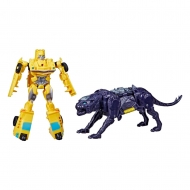 Transformers : Rise of the Beasts Beast Alliance Combiner - Pack 2 figurines Bumblebee & Snarlsaber 13 cm
