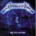 Metallica - Tableau toile encadré Ride The Lightning 40 x 40 cm
