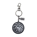 Game of Thrones - Porte-clés métal Targaryen Silver Logo