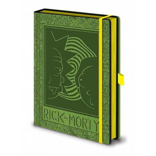 Rick et Morty - Carnet de notes Premium A5 Face 2 Face