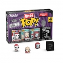 L'étrange Noël de Mr. Jack - Pack 4 figurines Bitty POP! Santa Jack 2,5 cm