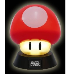 Nintendo - Super Mario veilleuse 3D Mushroom 10 cm