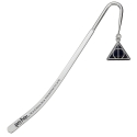 Harry Potter - Marque-page Deathly Hallows (plaque argent)